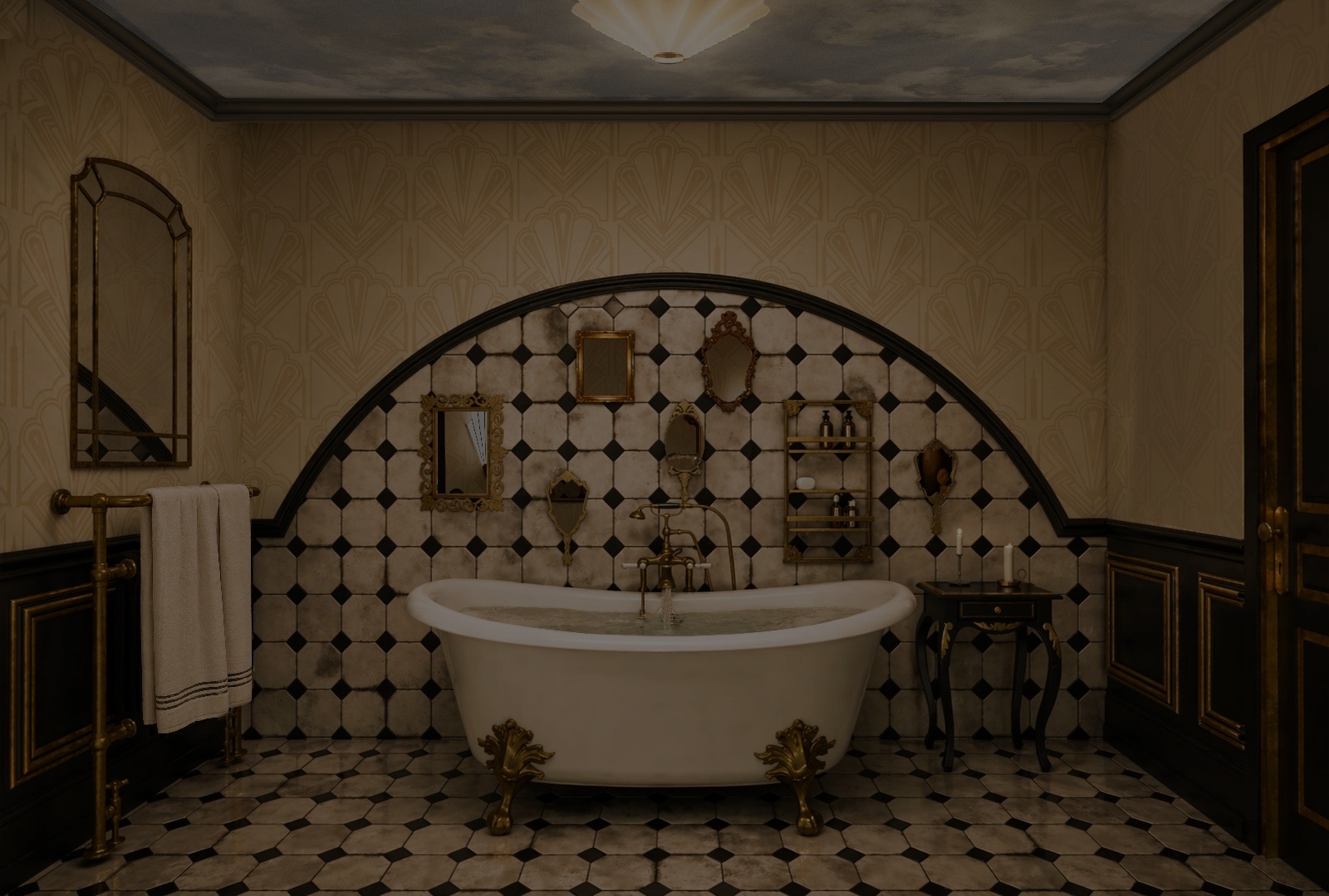 Atmospheric interior architecture by Peculiar Studio